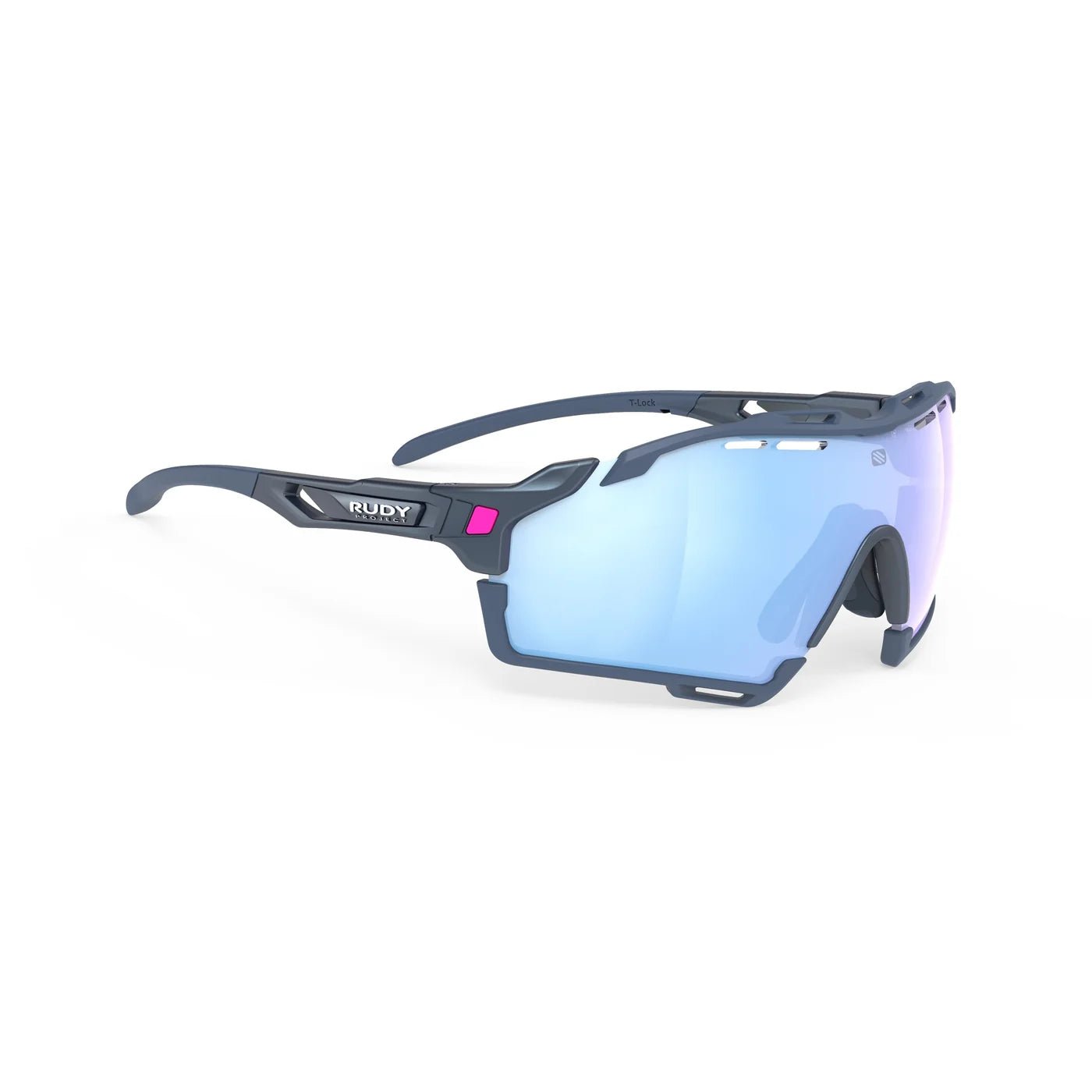 Brille RUDY PROJECT CUTLINE Blau Gläser RP Optics Multilaser Ice