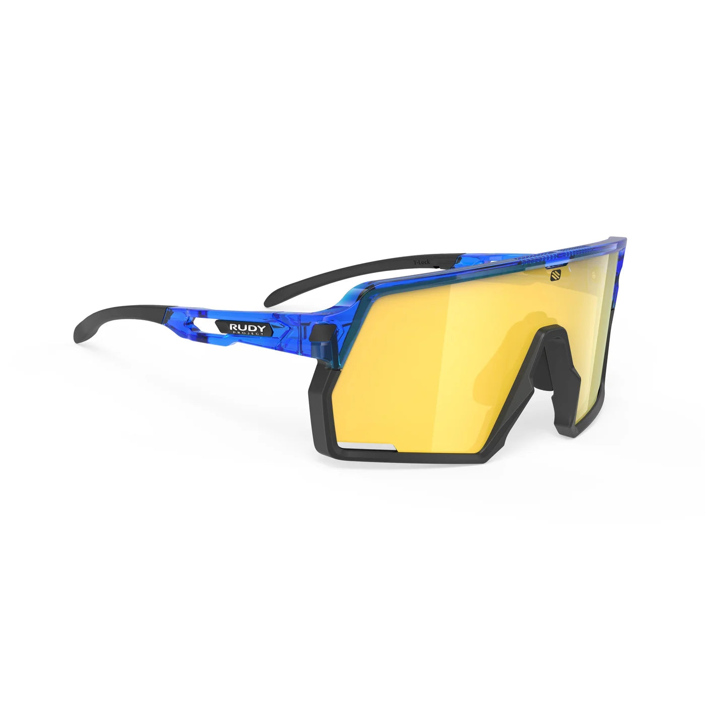 Brille RUDY PROJECT KELION Crystal Blau Multilaser Yellow