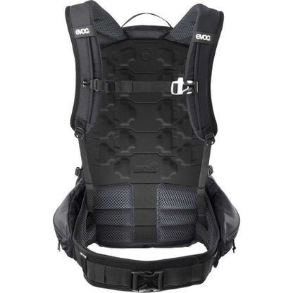 Rucksack mit Rückenprotektor EVOC TRAIL PRO BLACKLINE 26 L Schwarz