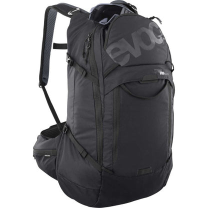 Rucksack mit Rückenprotektor EVOC TRAIL PRO BLACKLINE 26 L Schwarz
