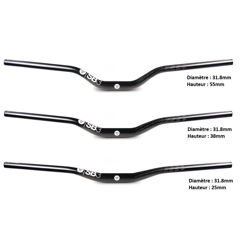 Kleiderbügel SB3 KROMA Rise 38mm 780mm Schwarz/Silber