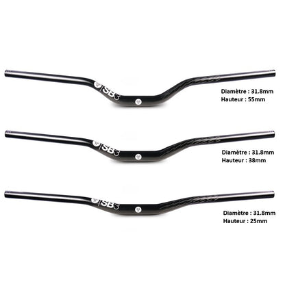 Lenker SB3 KROMA Rise 38mm 780mm Schwarz/Grau