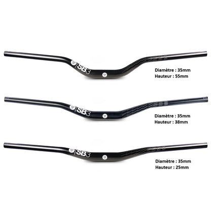 Lenker SB3 KROMA Rise 38mm 780mm Schwarz/Grau
