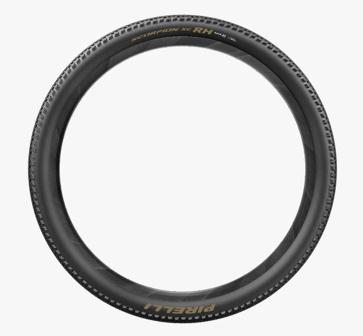 PIRELLI SCORPION RACE XC RH ProWall Reifen 29x2.40 Tubeless Ready Faltreifen Schwarz/Gold