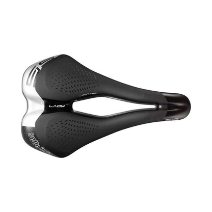 Sattel SELLE ITALIA S 5 LADY SUPERFLOW L Damen Schienen Fec Schwarz
