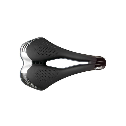 Sattel SELLE ITALIA S 5 SUPERFLOW L, Fec-Schienen, schwarz