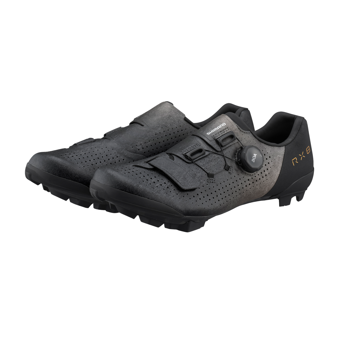 Gravel-Schuhe SHIMANO RX8 Schwarz 2025