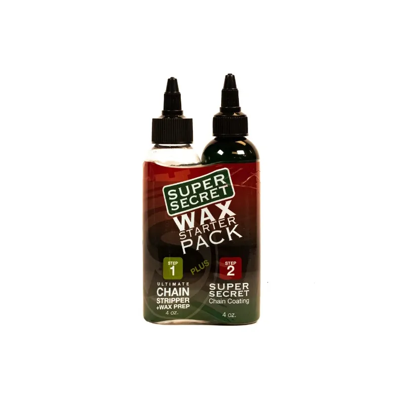 Pack Vorbereitung und Schmierung Ketten SILCA CHAIN STRIPPER und SUPER SECRET 2x120ml