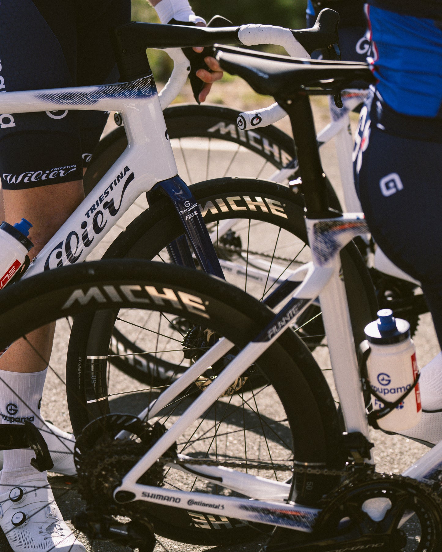 Paar MICHE KLEOS RD DX50 Tubeless Ready (Center Lock) Team Edition Laufräder