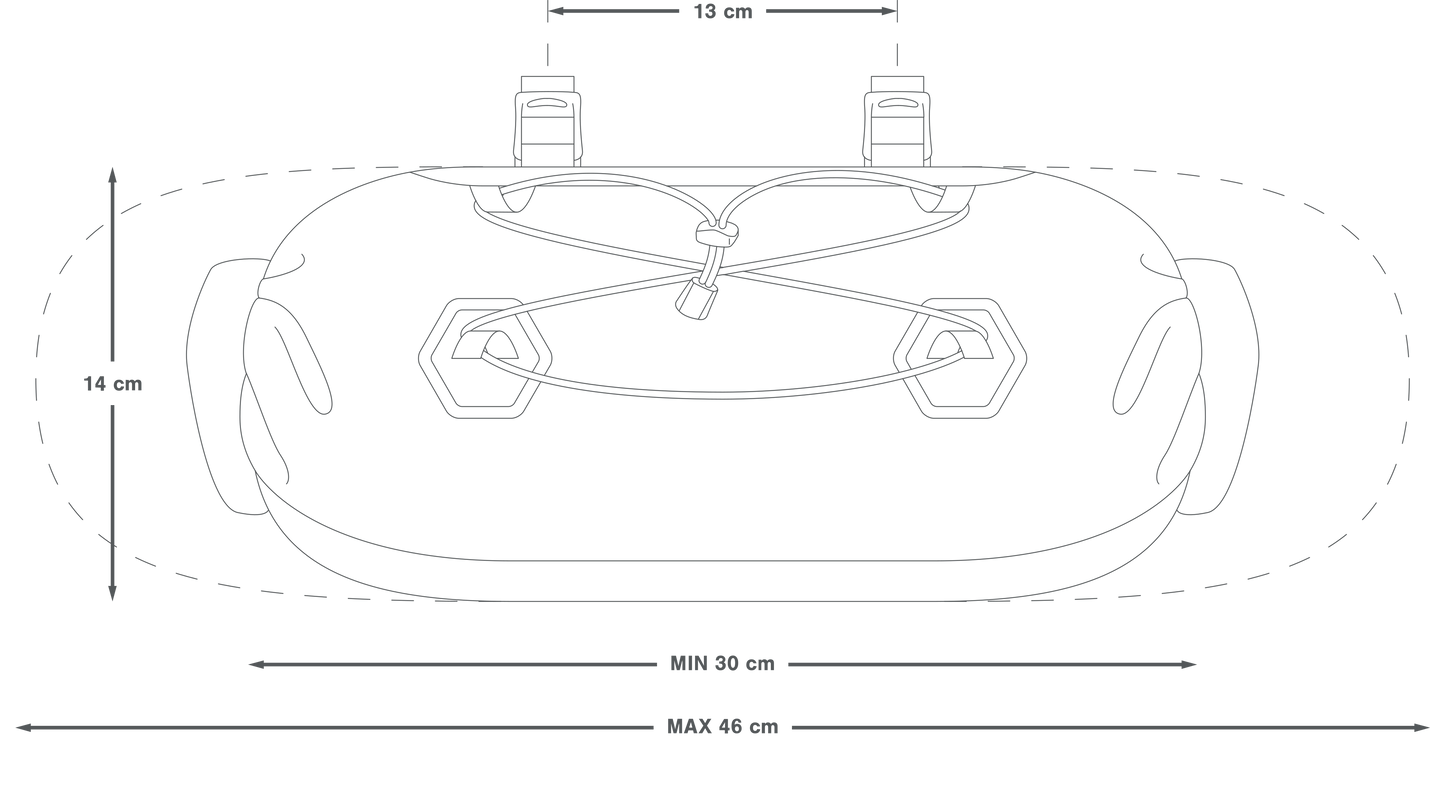APIDURA EXPEDITION HANDLEBAR PACK 9 L Lenkertasche Schwarz