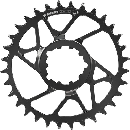 Kettenblatt Mono SRAM S1000 T-TYPE EAGLE BOOST 12V Stahl Direct Mount Offset 3mm Schwarz