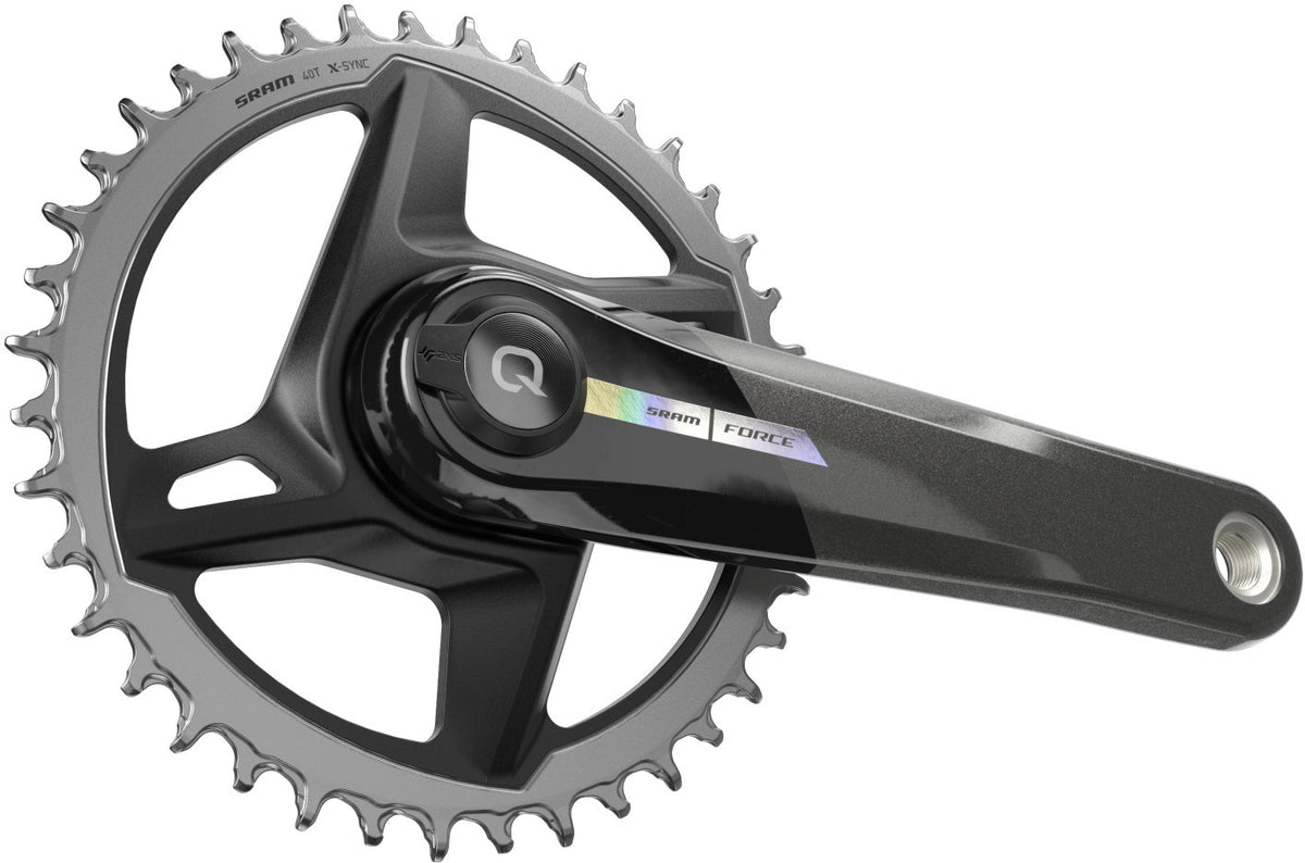 SRAM QUARQ FORCE AXS MY24 12-fach-1-fach-Kurbelgarnitur mit Powermeter