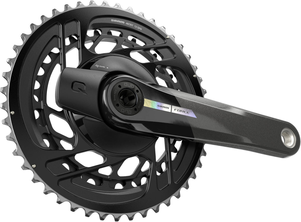 SRAM QUARQ FORCE AXS MY24 12-fach-2-fach-Kurbelgarnitur mit Powermeter