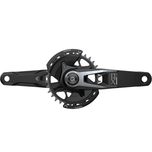 SRAM QUARQ X0 EAGLE T-TYPE EAGLE 12-fach-1-fach-Kurbelgarnitur mit Powermeter, Q174 DUB WIDE