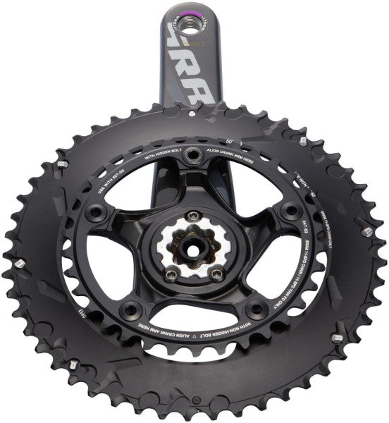 SRAM FORCE 22 BB30 11-fach-2-fach-Kurbelgarnitur mit 130 mm BCD