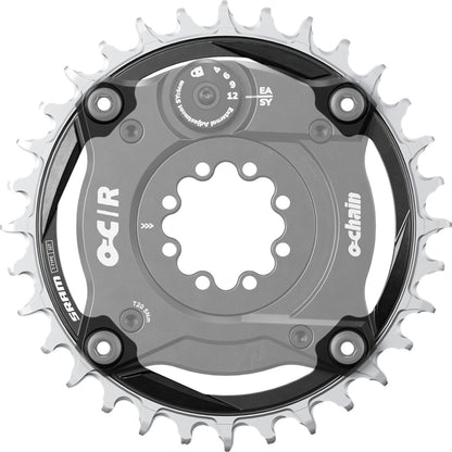 SRAM XX T-TYPE 12-fach-Kettenblatt 104 BCD für O-CHAIN