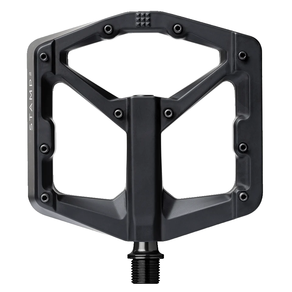 Pedale flach CRANKBROTHERS STAMP 2 Large Schwarz