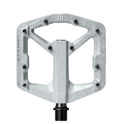 Flachpedale CRANKBROTHER STAMP 2 Small Silber