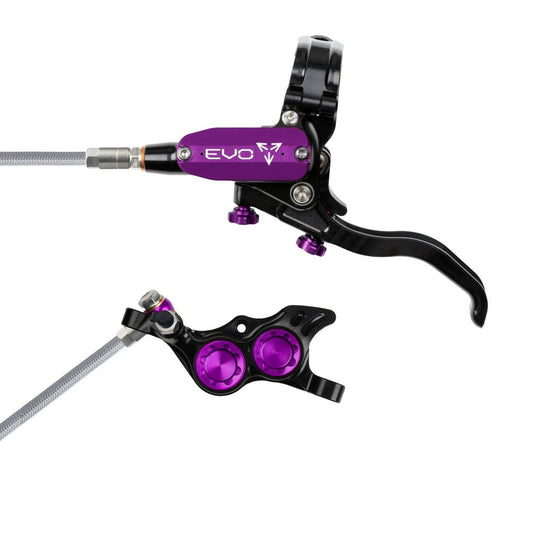 HOPE TECH 4 EVO TR4 Aviation Vorderradbremse Schwarz/Violett
