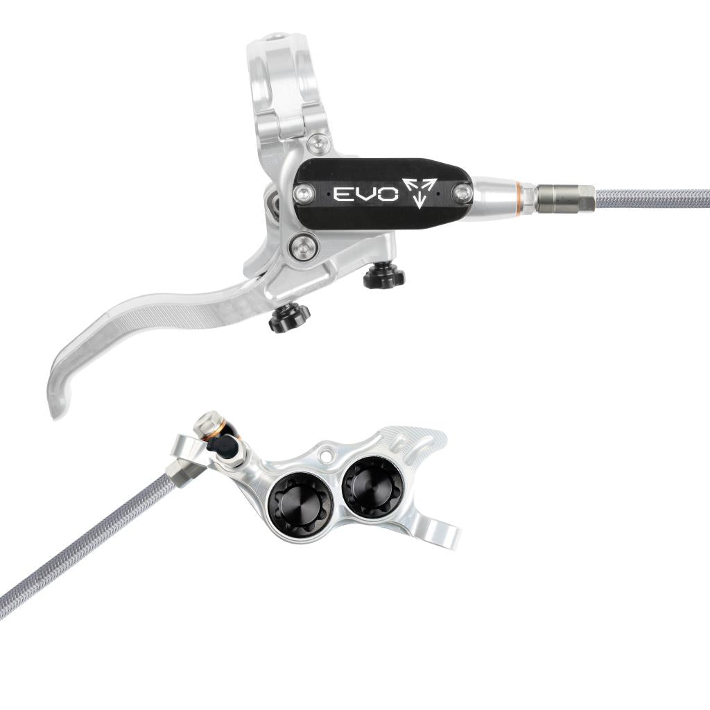 Bremse Hinten HOPE TECH 4 EVO TR4 Aviation Silber/Schwarz