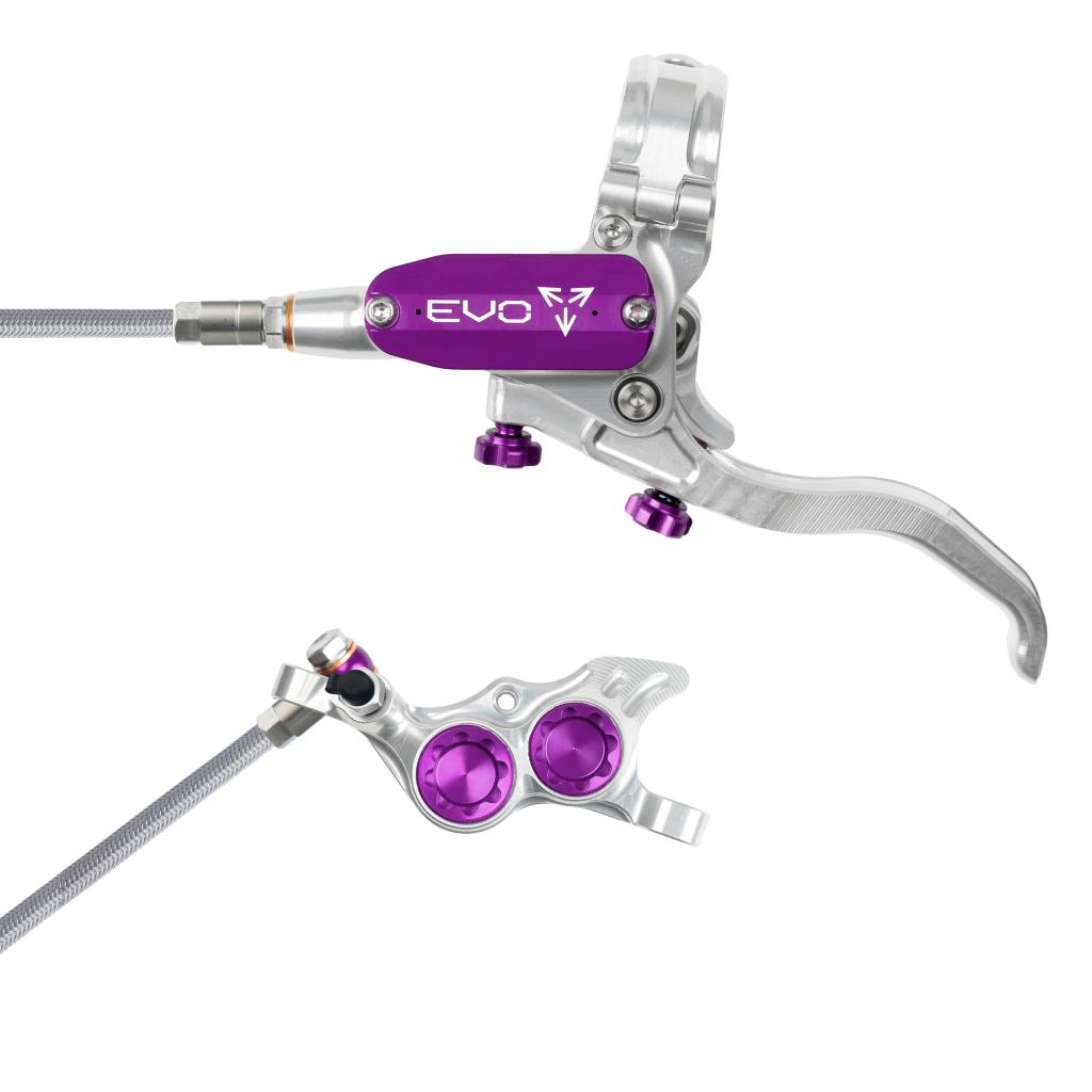 Vorderradbremse HOPE TECH 4 EVO TR4 Aviation Silber/Violett