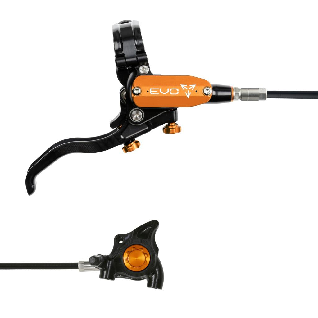 Bremse Hinten HOPE TECH 4 EVO X2 FM Schwarz/Orange
