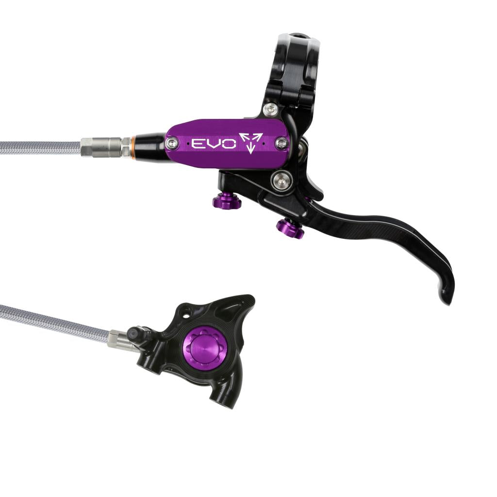 HOPE TECH 4 EVO X2 FM Aviation Vorderradbremse Schwarz/Violett