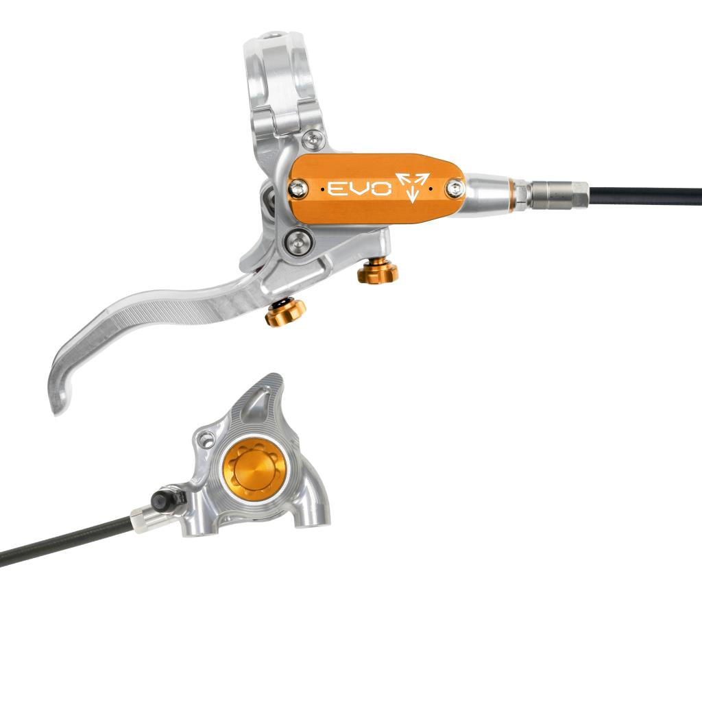 Bremse Hinten HOPE TECH 4 EVO X2 FM Silber/Orange