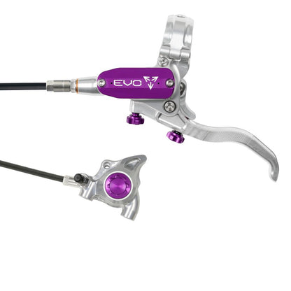 Vorderbremse HOPE TECH 4 EVO X2 FM Silber/Violett