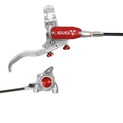 Hinterradbremse HOPE TECH 4 EVO X2 FM Silber/Rot