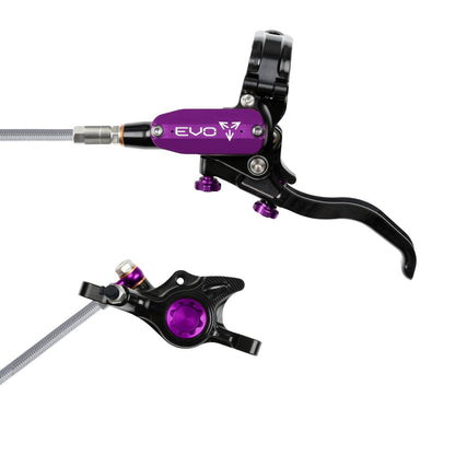Vordere Bremse HOPE TECH 4 EVO X2 PM Aviation Schwarz/Violett