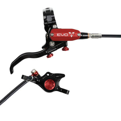 Hintere Bremse HOPE TECH 4 EVO X2 PM Schwarz/Rot