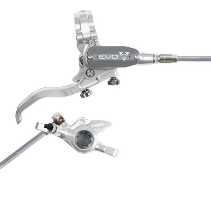 Hintere Bremse HOPE TECH 4 EVO X2 PM Aviation Silber/Rauchgrau