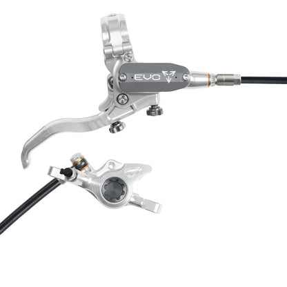Hintere Bremse HOPE TECH 4 EVO X2 PM Silber/Rauchgrau