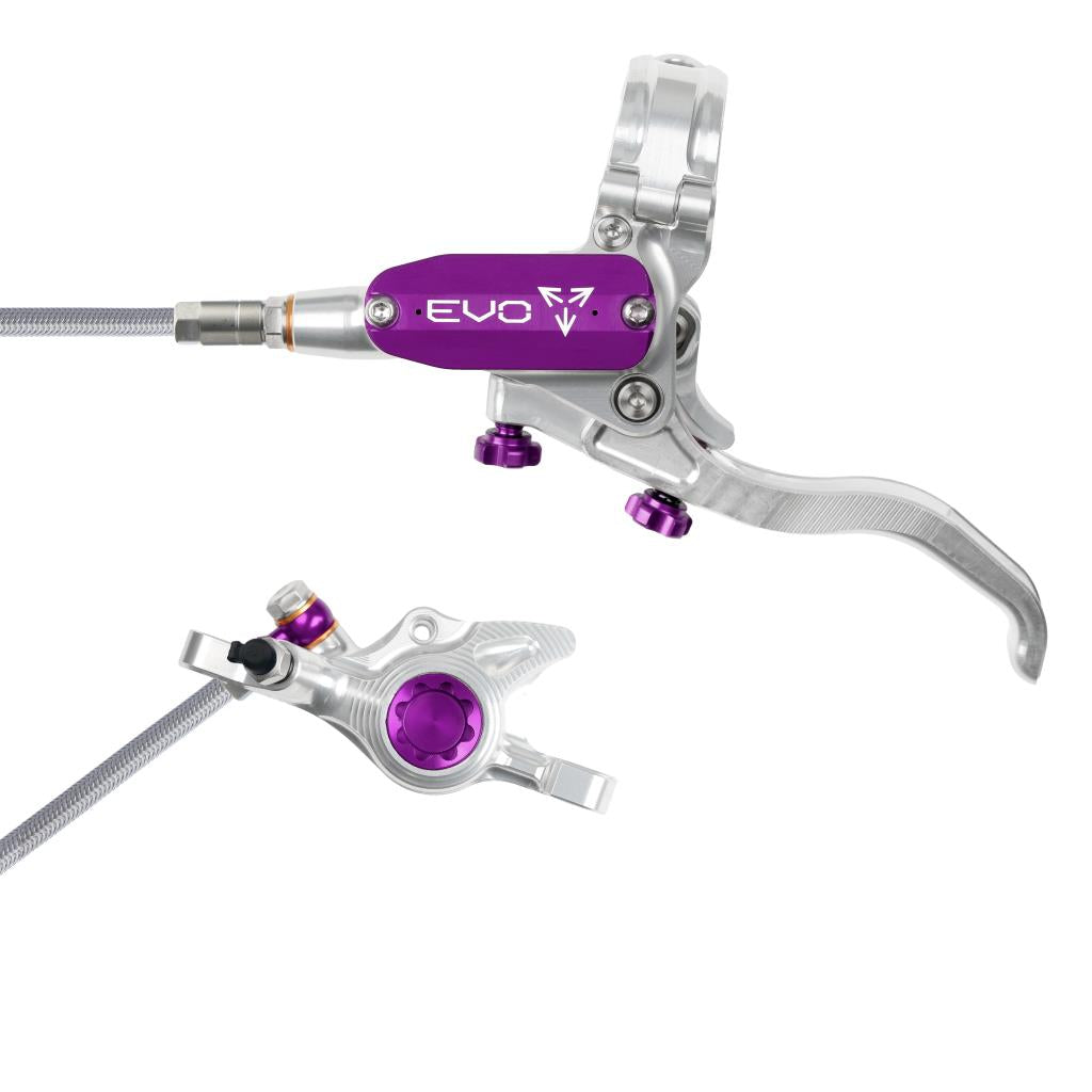 Vorderradbremse HOPE TECH 4 EVO X2 PM Aviation Silber/Violett