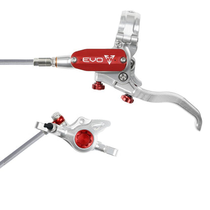 Vorderbremse HOPE TECH 4 EVO X2 PM Aviation Silber/Rot