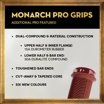 Griffe PEATY'S MONARCH PRO KNURL Supersoft Plum Purple