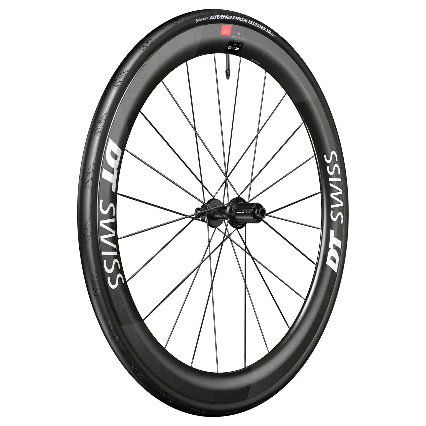 Laufradsatz DT SWISS ARC 1100 DICUT WTS SPO 50 DISC Tubeless Ready (Center Lock)