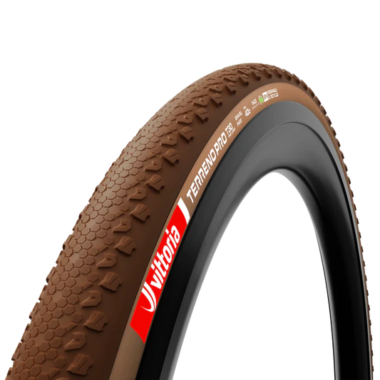 Reifen VITTORIA Terreno Pro T30 fine loose 700x35c Gravel Race natural Tubeless Ready Weich Beige Q2 2025