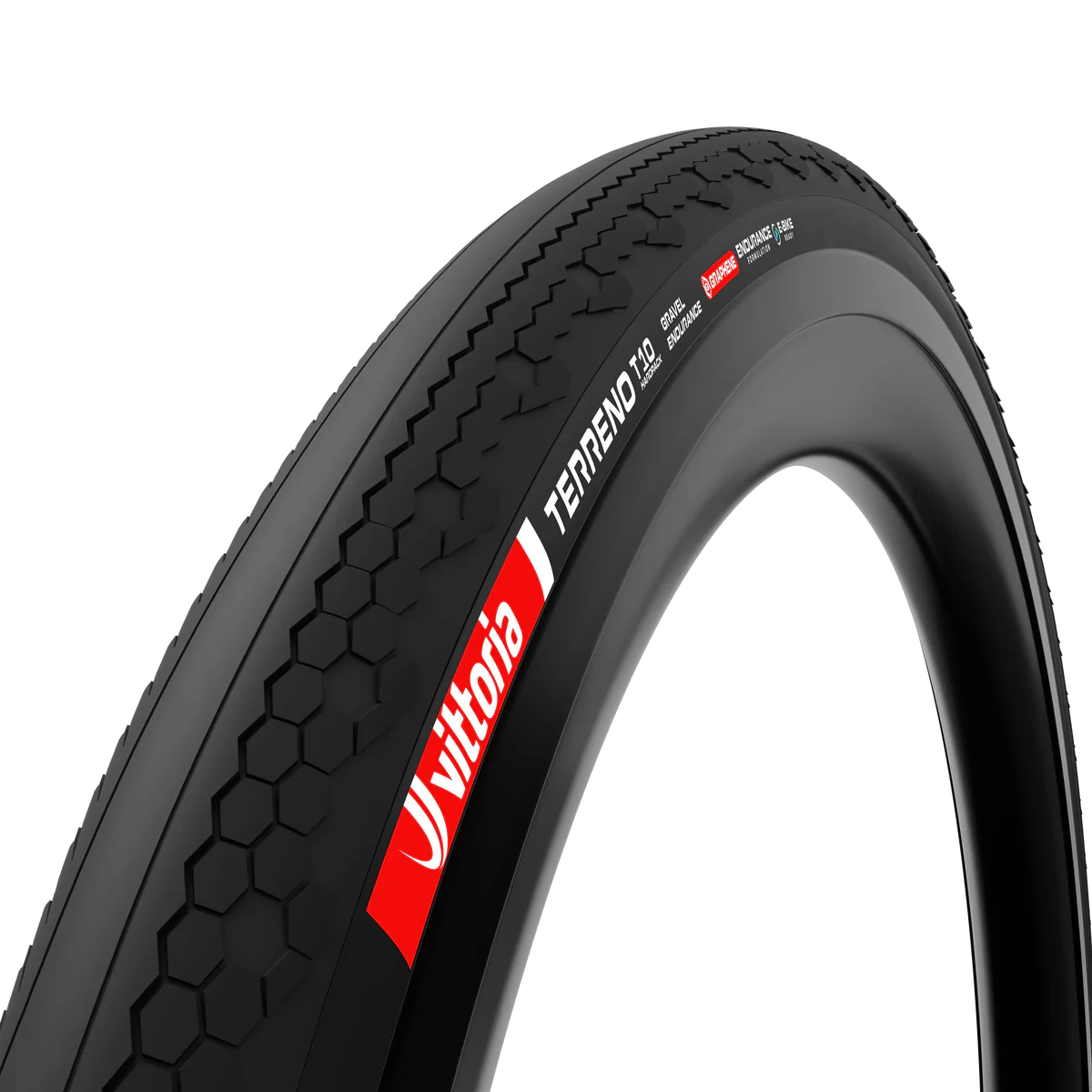 Reifen VITTORIA Terreno T10 hardpack 700x40c Gravel Endurance G2.0 Tubeless Ready Weich Schwarz Q2 2025
