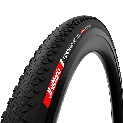Reifen VITTORIA TERRENO T30 FINE LOOSE Gravel Endurance Tubeless Ready Souple Noir