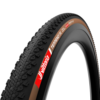 Reifen VITTORIA TERRENO T30 FINE LOOSE Gravel Endurance 700c Tubeless Ready Faltbar Braun