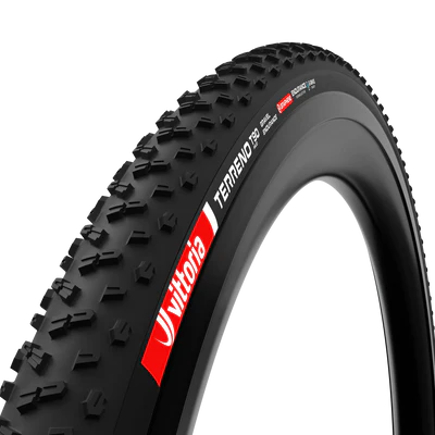 Reifen VITTORIA TERRENO T90 MUD Gravel Endurance 700x40c Tubeless Ready Faltbar Schwarz
