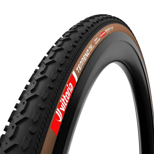 Reifen VITTORIA TERRENO T80 COARSE LOOSE 700x40c Gravel Endurance Tubeless Ready Weich Braun