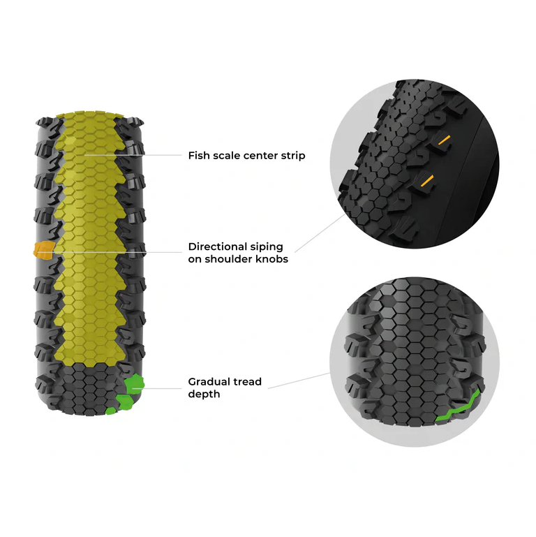 Reifen VITTORIA Terreno XC Trail 29x2.25 Tubeless Ready Weich Schwarz Q2 2025