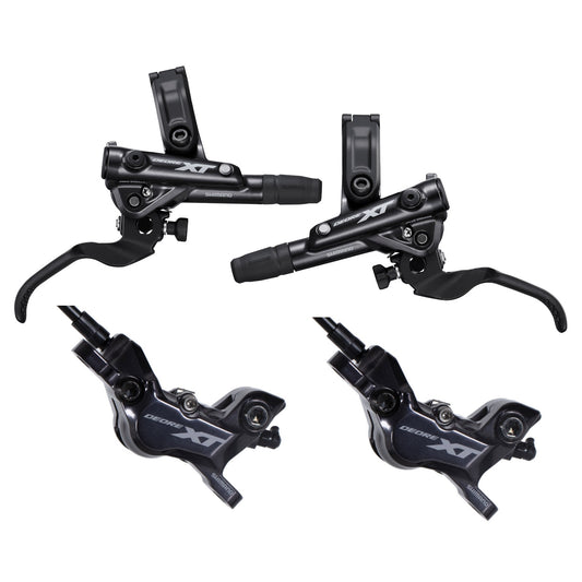 SHIMANO XT M8120 4-Kolben J-KIT Bremsenpaar ohne Scheibe