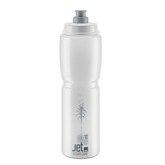 ELITE JET SUGAR CANE Trinkflasche Transparent/Grau