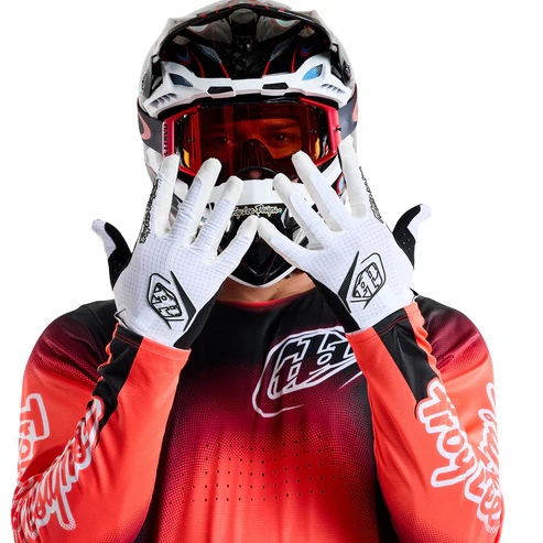 MTB-Handschuhe TROY LEE DESIGNS AIR MONO Weiß 2025