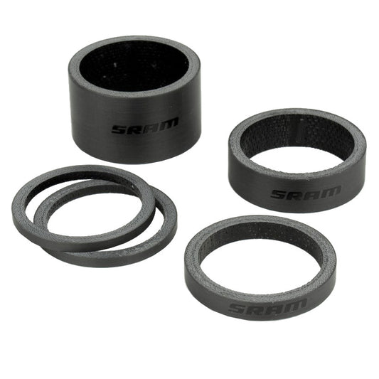 SRAM-Lenkungsabstandshalter aus Carbon, schwarz