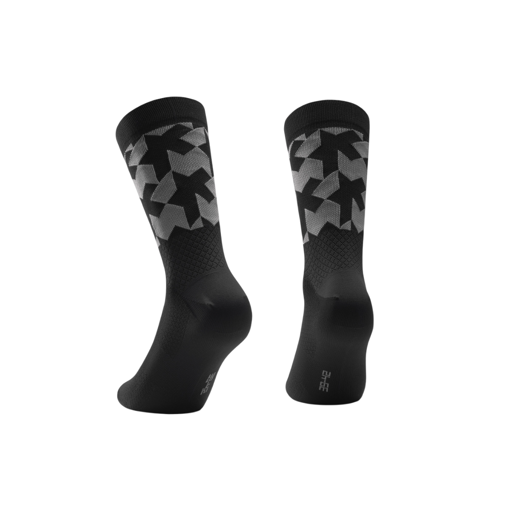 ASSOS MONOGRAM EVO Socken Schwarz